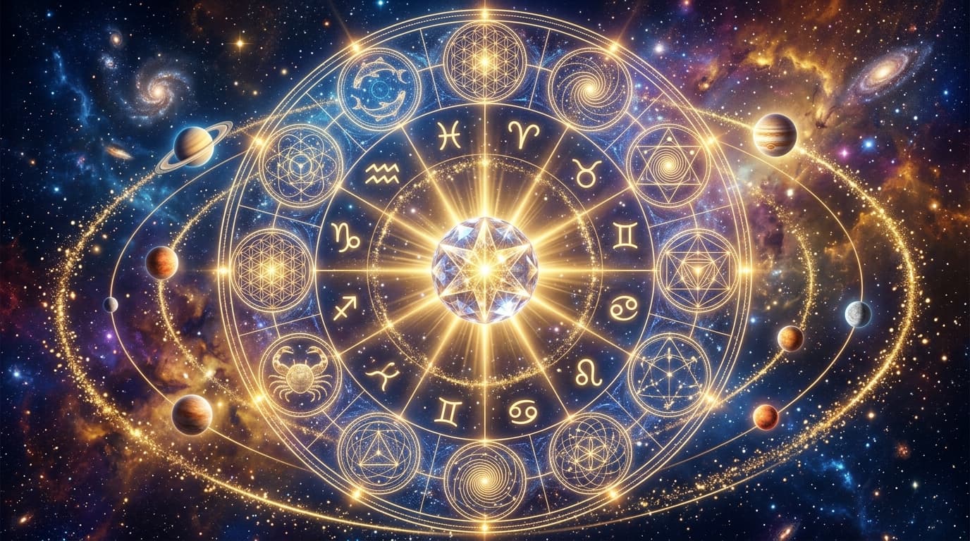 Sacred Vedic Horoscope Celestial Cosmos